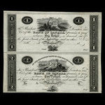 Canada, Bank of Canada, 1 dollar <br /> 1819