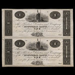 Canada, Montreal Bank, 1 dollar <br /> 1822
