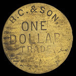 Canada, R.C. & Fils, 1 dollar <br /> 1914