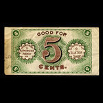 Canada, Slater Shoe Co. Ltd., 5 cents <br /> 1915