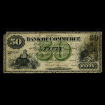 Canada, Canadian Bank of Commerce, 50 dollars <br /> 1 juillet 1870