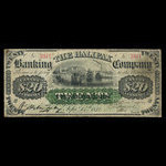 Canada, Halifax Banking Company, 20 dollars <br /> 1 septembre 1871