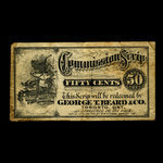 Canada, George T. Beard & Cie., 50 cents <br /> 1894