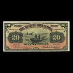 Canada, Banque Nouvelle-Écosse, 20 dollars <br /> 1 février 1918