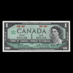 Canada, Banque du Canada, 1 dollar <br /> 1967