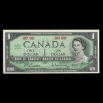 Canada, Banque du Canada, 1 dollar <br /> 1967