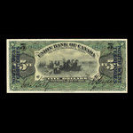 Canada, Union Bank of Canada (The), 5 dollars <br /> 1 juillet 1912