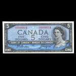 Canada, Banque du Canada, 5 dollars <br /> 1954