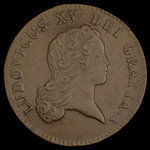 France, Louis XV, 2 sous : 1719