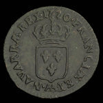 France, Louis XV, 1 liard <br /> 1720