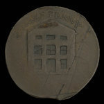 Canada, inconnu, 1/2 penny <br /> 1840