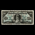 Canada, Bank of British North America, 10 dollars <br /> 3 juillet 1911
