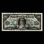 Canada, Bank of British North America, 10 dollars <br /> 3 juillet 1911