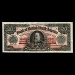 Canada, Bank of British North America, 20 dollars <br /> 3 juillet 1911