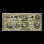 Canada, People's Bank of Halifax, 5 dollars <br /> 1 avril 1899