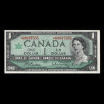 Canada, Banque du Canada, 1 dollar <br /> 1967
