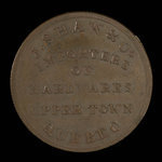 Canada, J. Shaw & Co., 1/2 penny <br /> 1838