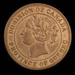 Canada, Devins & Bolton, aucune dénomination <br /> 1867