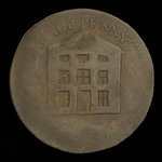 Canada, inconnu, 1/2 penny <br /> 1840