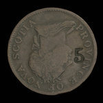 Canada, Province de la Nouvelle-Écosse, 1/2 penny <br /> 1832