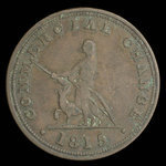 Canada, Starr & Shannon, 1/2 penny <br /> 1815