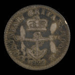 Grande-Bretagne, George IV, 1/16 dollar <br /> 1822