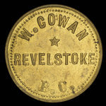 Canada, W. Cowan, 1 consommation, 15 cents <br /> 1894