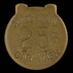 Canada, King Koin Car Wash, 25 cents <br />