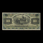 Canada, Union Bank of Canada (The), 10 dollars <br /> 1 juillet 1912