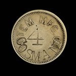 Canada, Totem Mfg. Co., 5 cents <br /> 1928