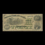 Canada, Imperial Bank of Canada, 20 dollars <br /> 1 mai 1906
