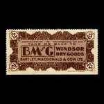 Canada, Bartlet, MacDonald & Gow Ltd., 2 cents : 1935