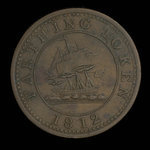 Canada, Richard Hurd, 1 farthing <br /> 1812