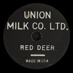 Canada, Union Milk Co. Ltd., 1 pinte de lait homogénéisé <br />