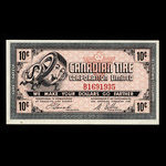 Canada, Canadian Tire Corporation Ltd., 10 cents : 1962