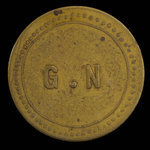 Canada, Gédéon Normandin (G.N.), 5 cents <br /> 1895