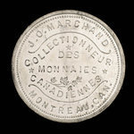 Canada, J.O. Marchand, aucune dénomination <br /> 1893