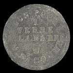 Canada, M. Bacquet, 1 verre <br /> 1895