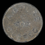 Canada, A. Boure, 1 pain <br /> 1895