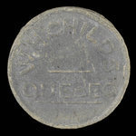 Canada, W.H. Childs, 1/2 pain blanc <br /> 1893