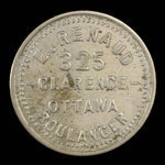 Canada, E. Renaud (fils), 1/2 pain <br /> 1910