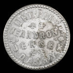 Canada, Jeandron's Jersey Dairy, 1 chopine de lait <br /> 1895