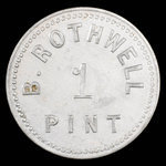Canada, B. Rothwell, 1 chopine de lait <br /> 1892