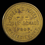 Canada, Louis Schaub, 5 cents <br /> 1893