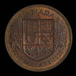 Canada, Georges V, 5 dollars <br /> 1928