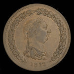 Canada, inconnu, 1 penny <br /> 1812