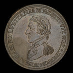 Canada, J.K. Picard, 1/2 penny <br /> 1812