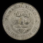 Canada, St. Leon Mineral Water Company Limited, 1 verre, eau de St. Léon <br /> 1890