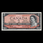 Canada, Banque du Canada, 2 dollars <br /> 1954