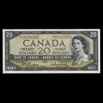 Canada, Banque du Canada, 20 dollars <br /> 1954